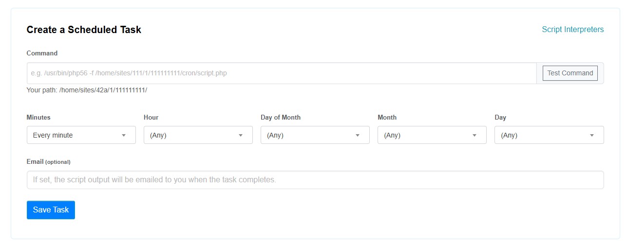 Create Scheduled Task